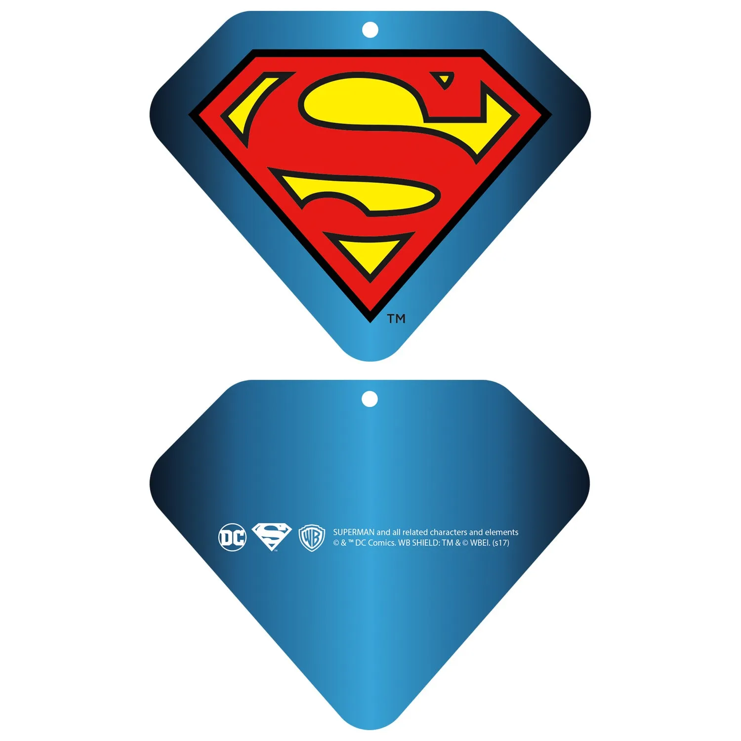 DC Comics Superman Logo Mural Official Women's T-shirt (Black)