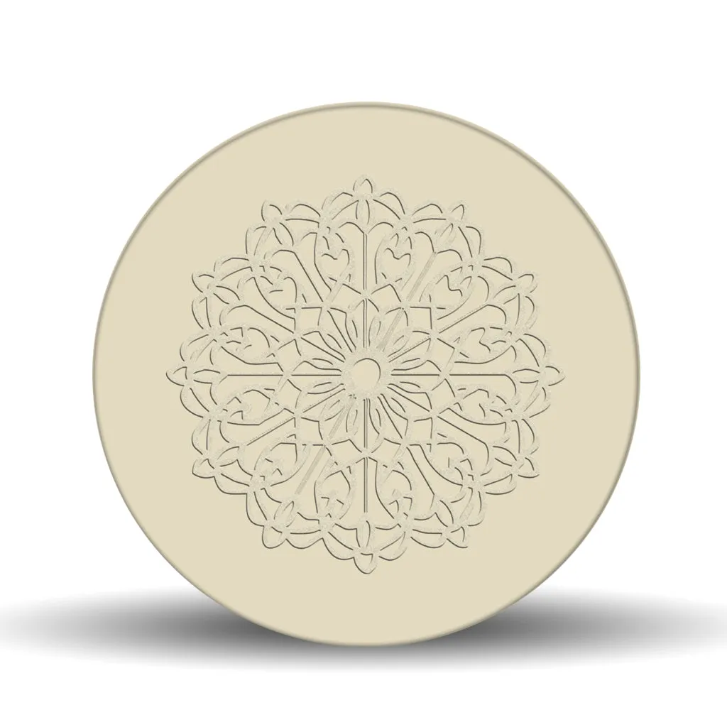 Decorative <br>Glass Table Spinner 17.75"
