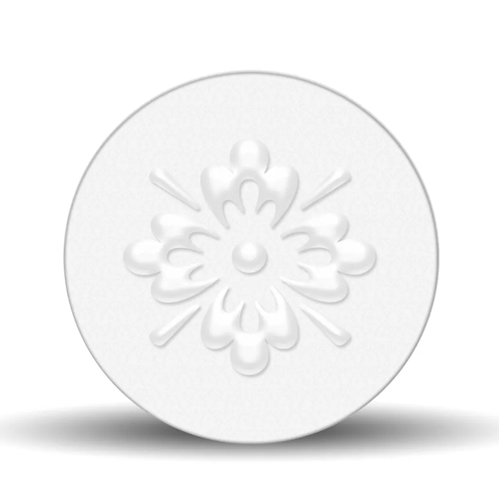 Decorative <br>Glass Table Spinner 17.75"