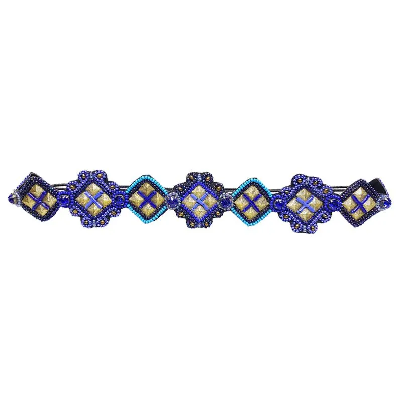 Diamond - Elastic Stretch Band (Blue)