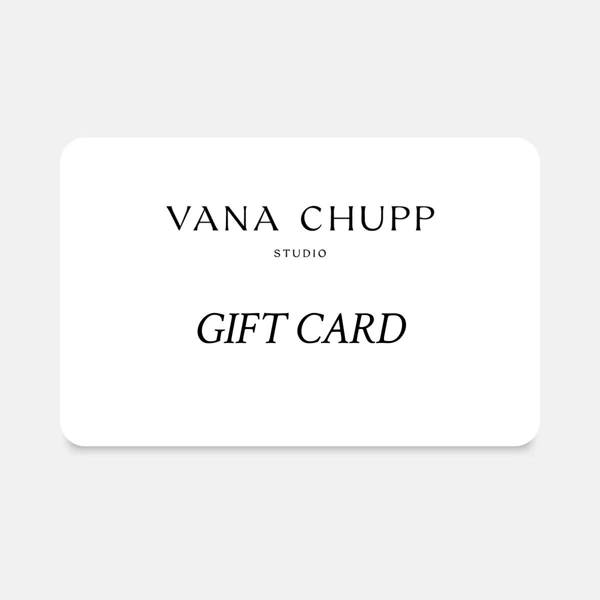 Digital Gift Card