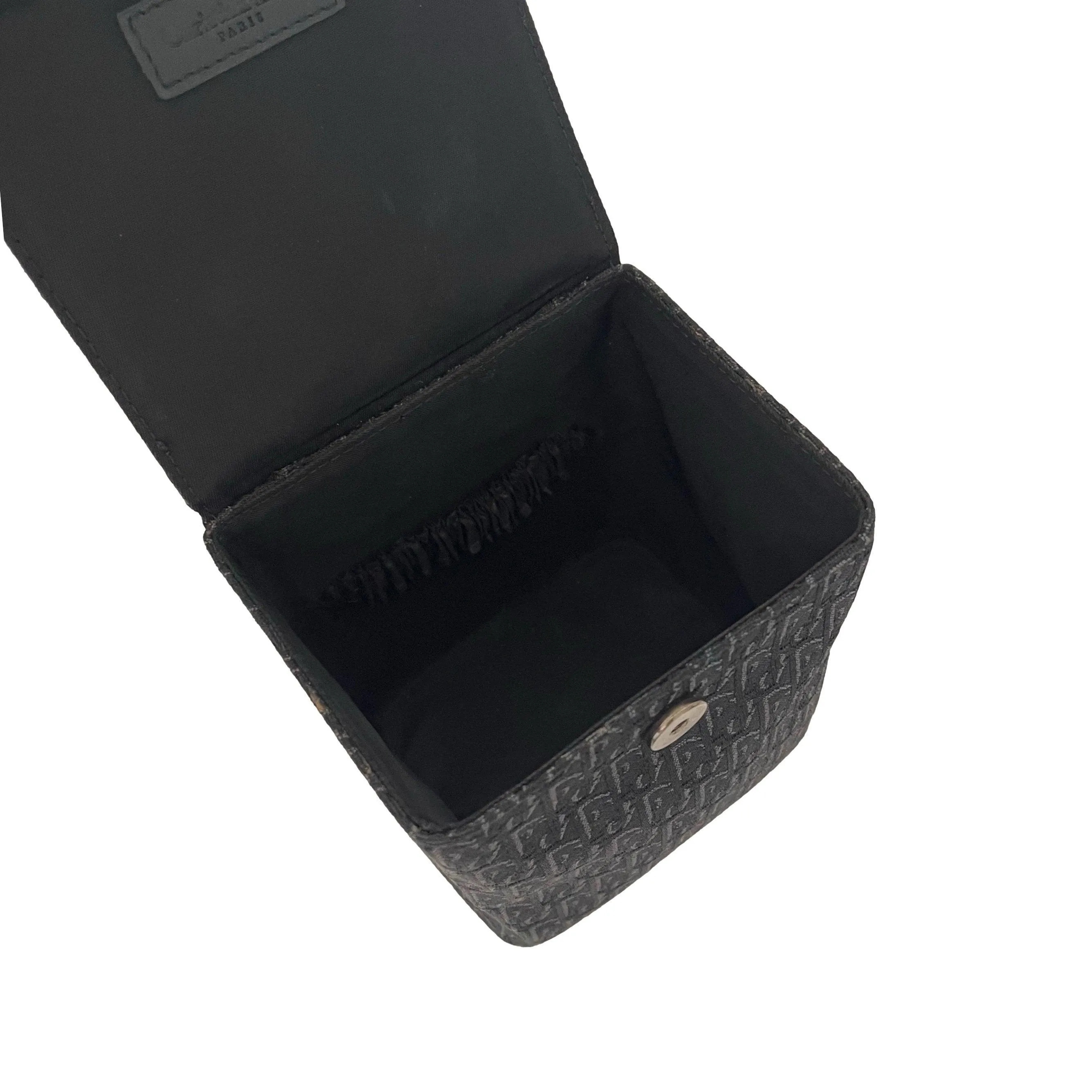 Dior Black Mini Logo Box Bag