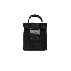 Dior Black Mini Logo Box Bag
