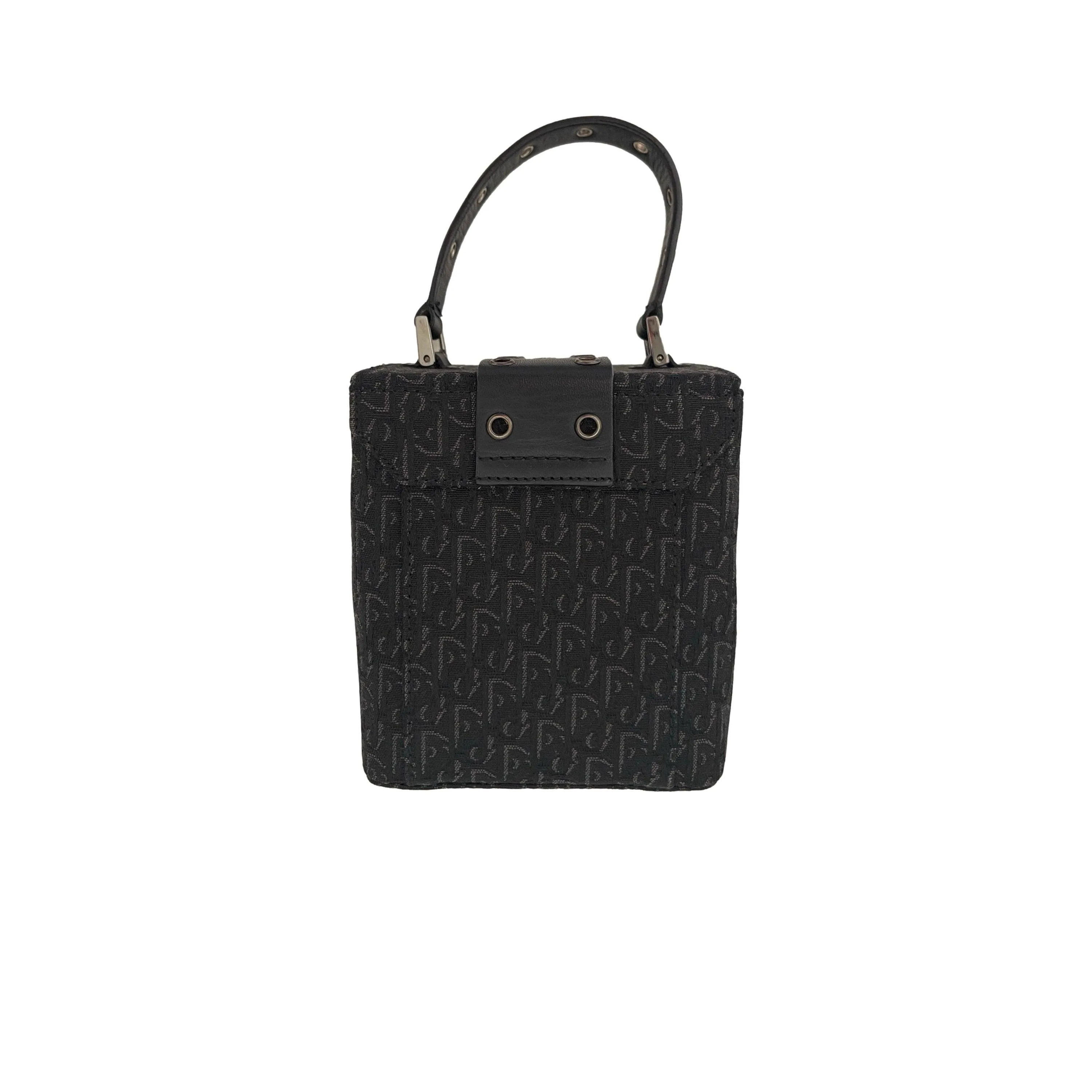 Dior Black Mini Logo Box Bag