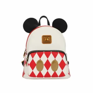 Disney Mickey Deluxe Ears Backpack White