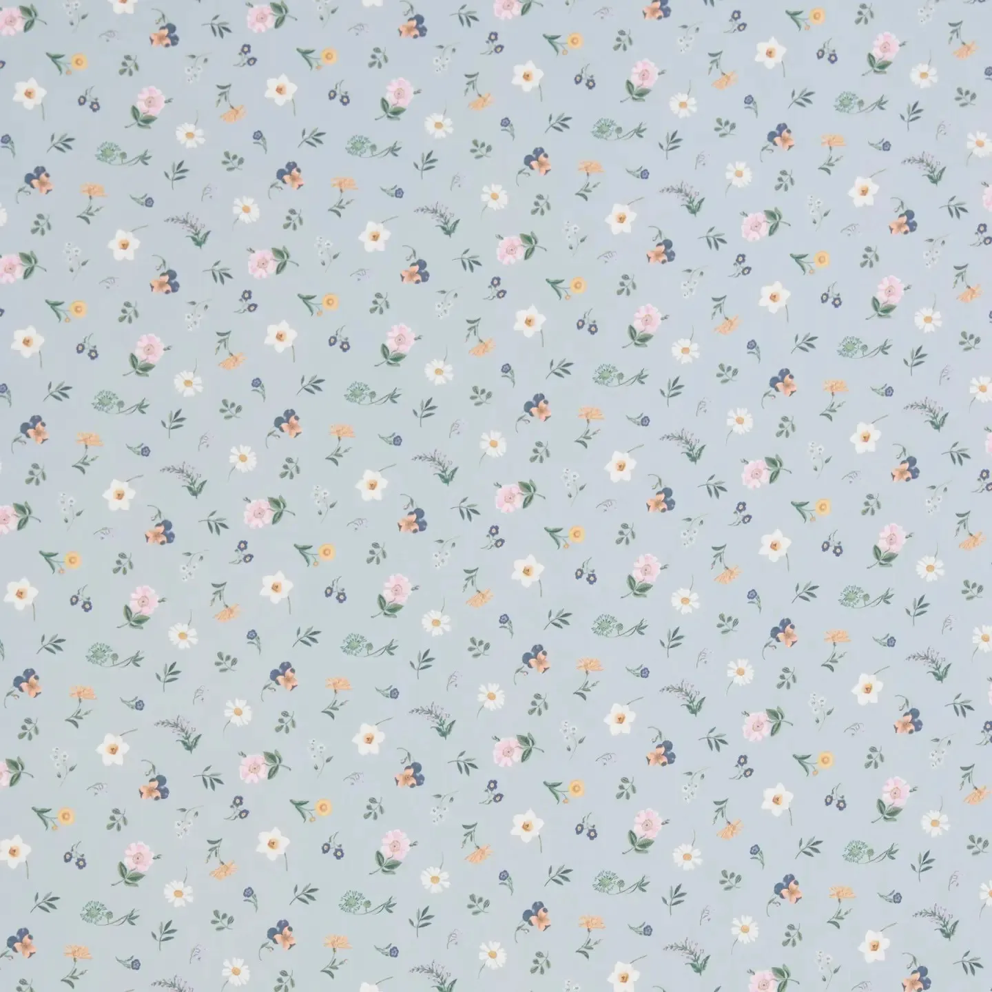 ditsy sprigs silky scarf