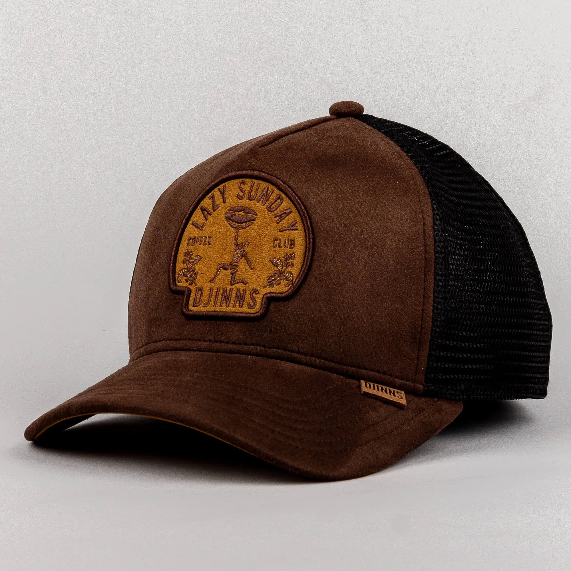 DJINN'S Trucker Cap HFT Lazy Classic Coffee
