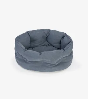 Dog Pillow Lazy Canvas Blue