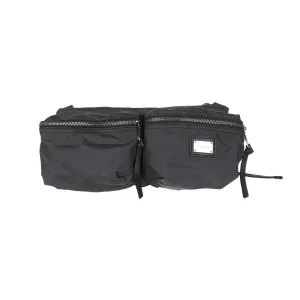 Dolce & Gabbana Black Cargo Belt Bag