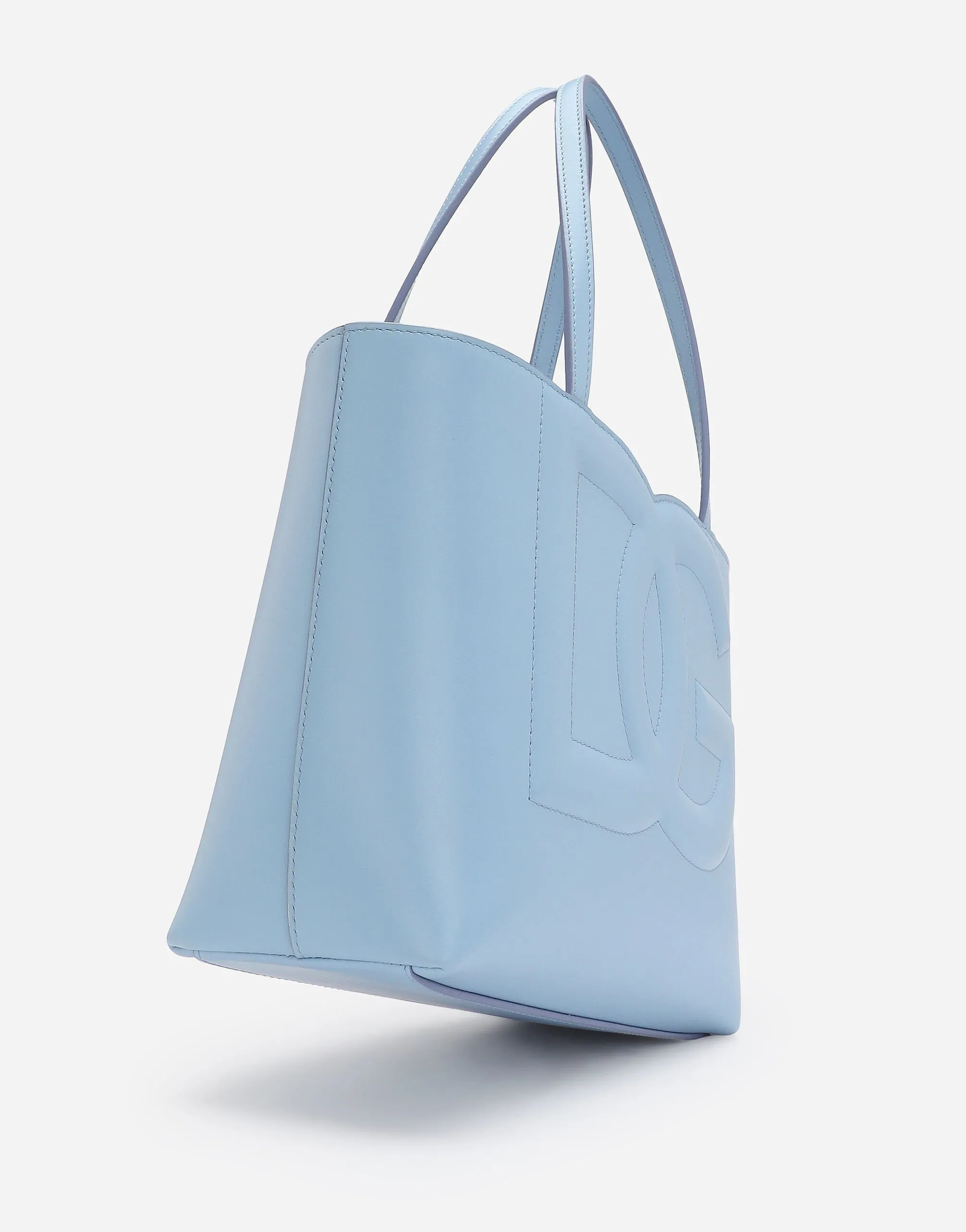 Dolce & Gabbana Small DG Logo Bag Shopper Bag in Zucchero