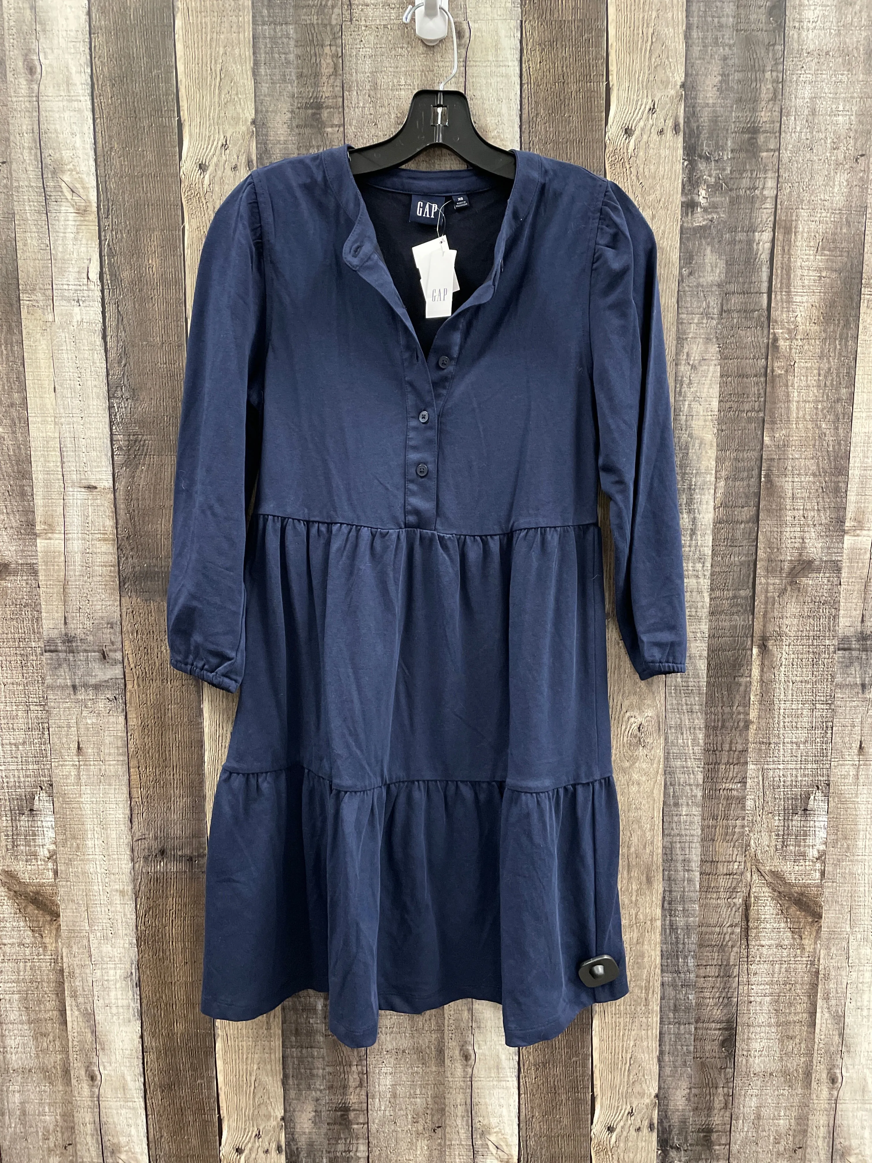 Dress Casual Short By Gap In Navy, Size: Xs