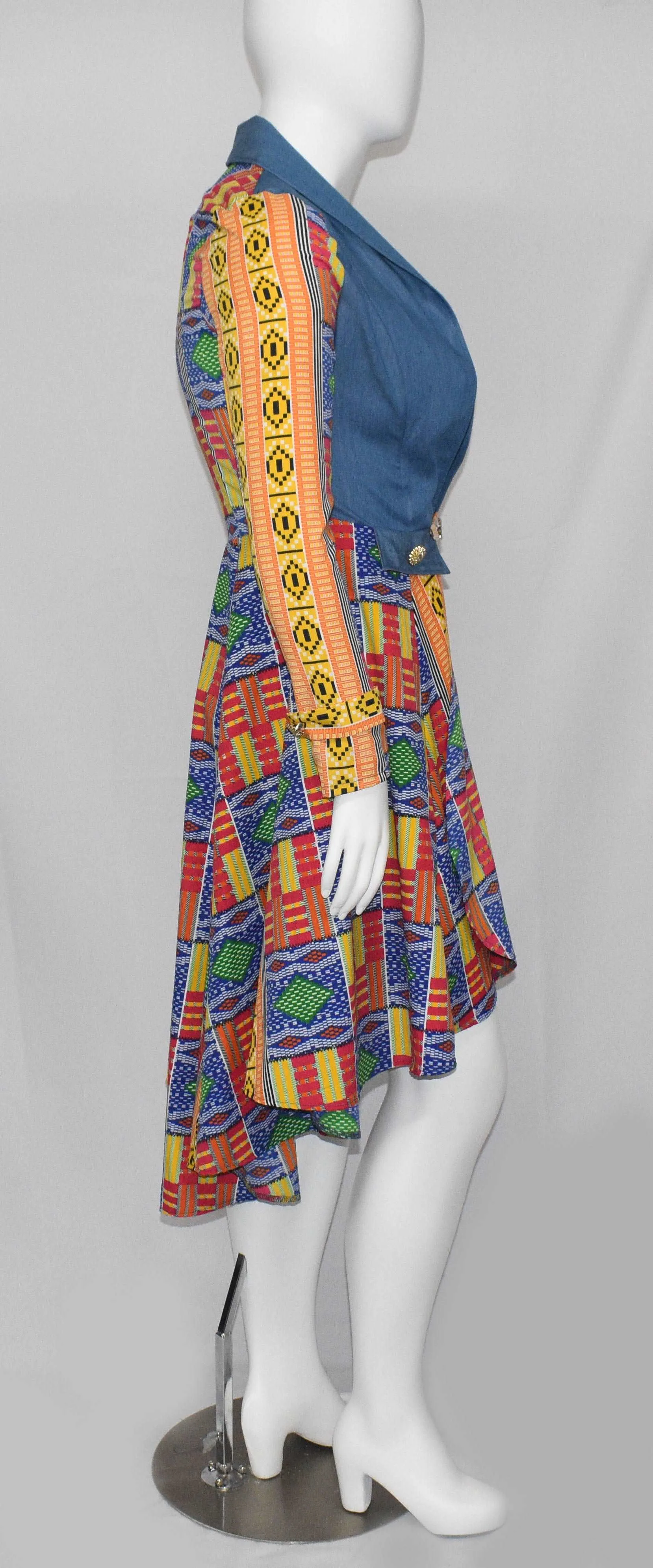 Dutch Denim Printed Cotton Hollandaise Jacket
