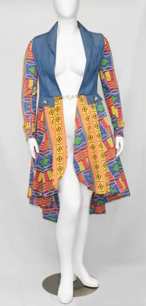 Dutch Denim Printed Cotton Hollandaise Jacket