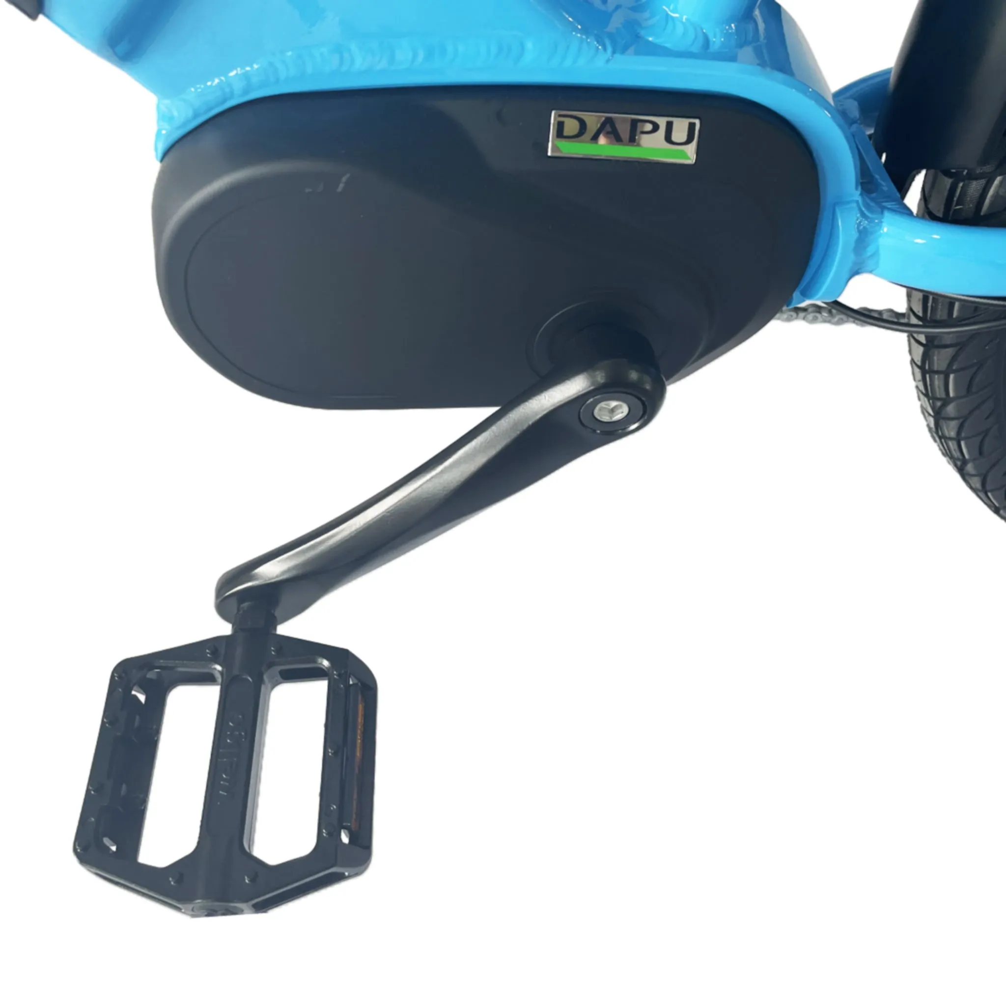 E-Trax MTS ST Electric Bike 672wh Battery Light Blue