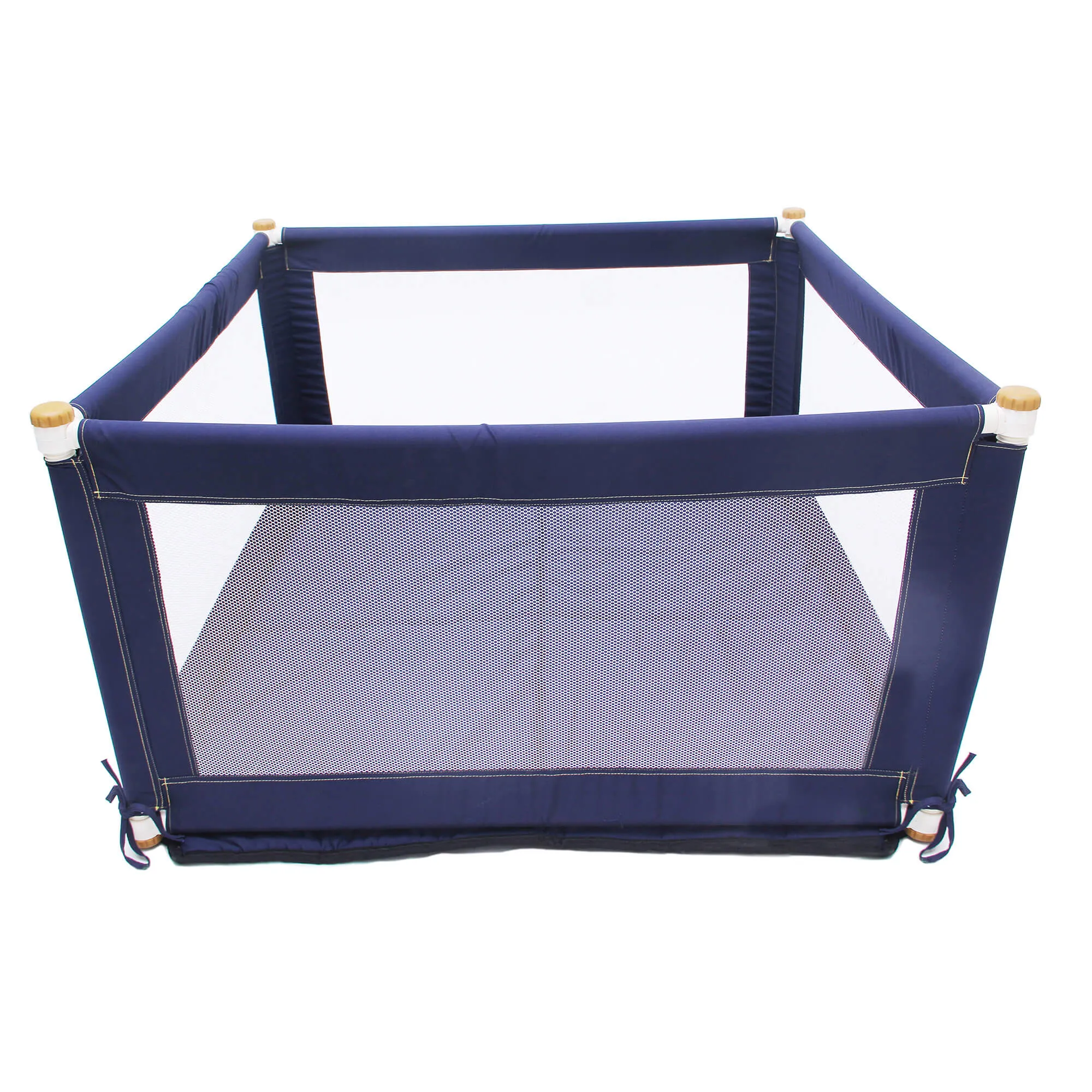 Easy Assemble & Portable Mesh Sided Baby Playpen | Baby Playmat | 1.1. x 1.1m