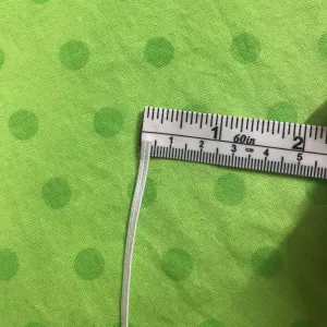 Elastic 3/16 for mask flat