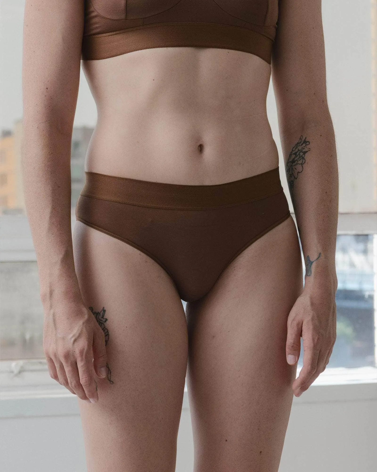 Elastic Bell Pants
