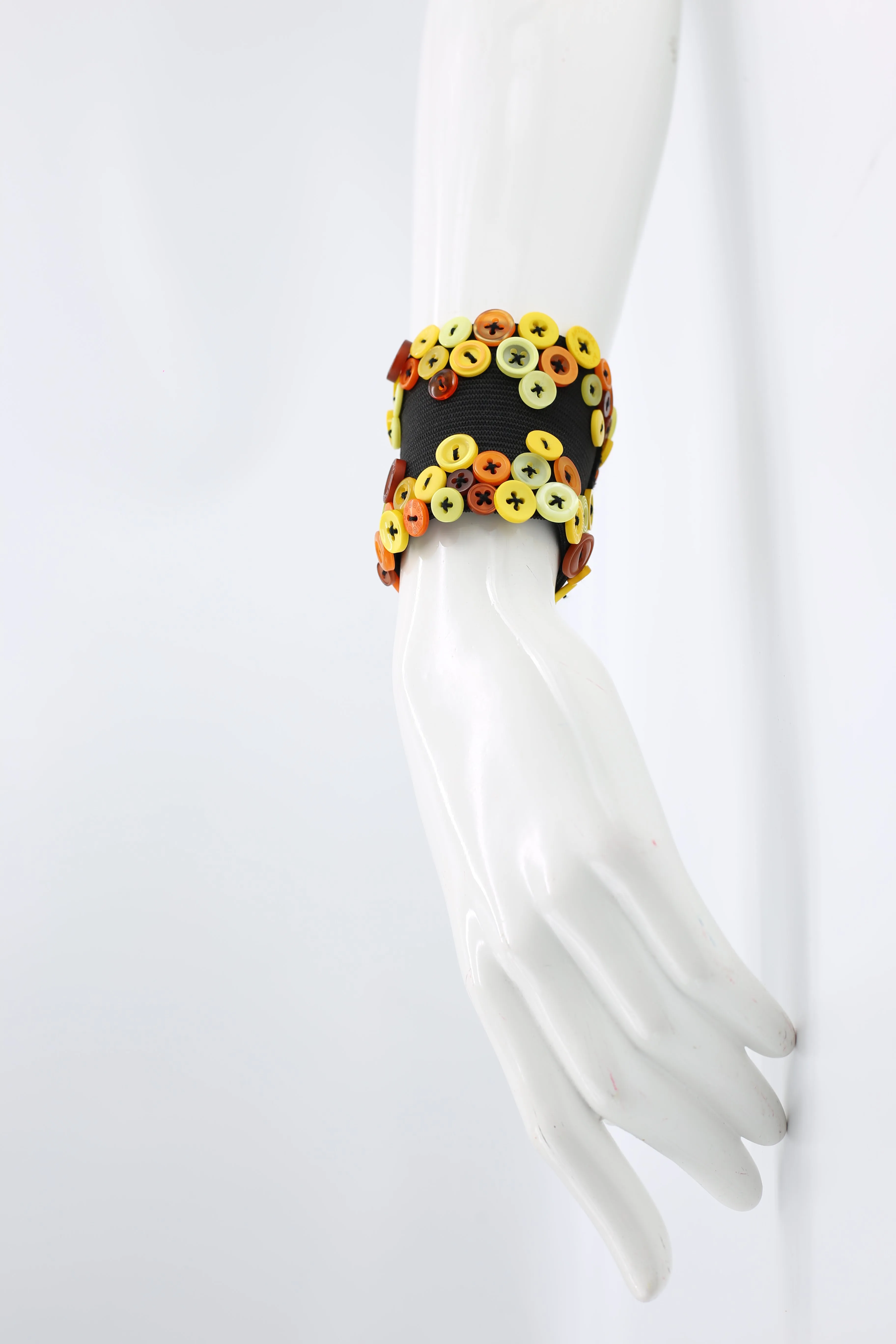 Elastic Button Bracelet