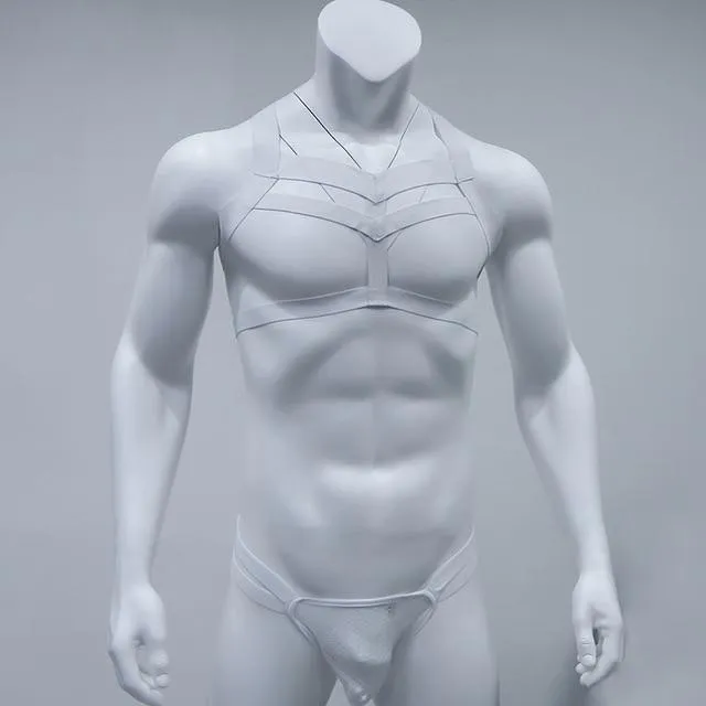 Elastic Chest Harness   Jockstrap