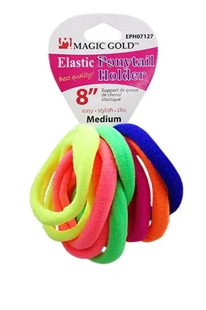 Elastic Ponytail Holder 8"