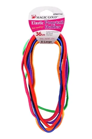 Elastic ponytail holder