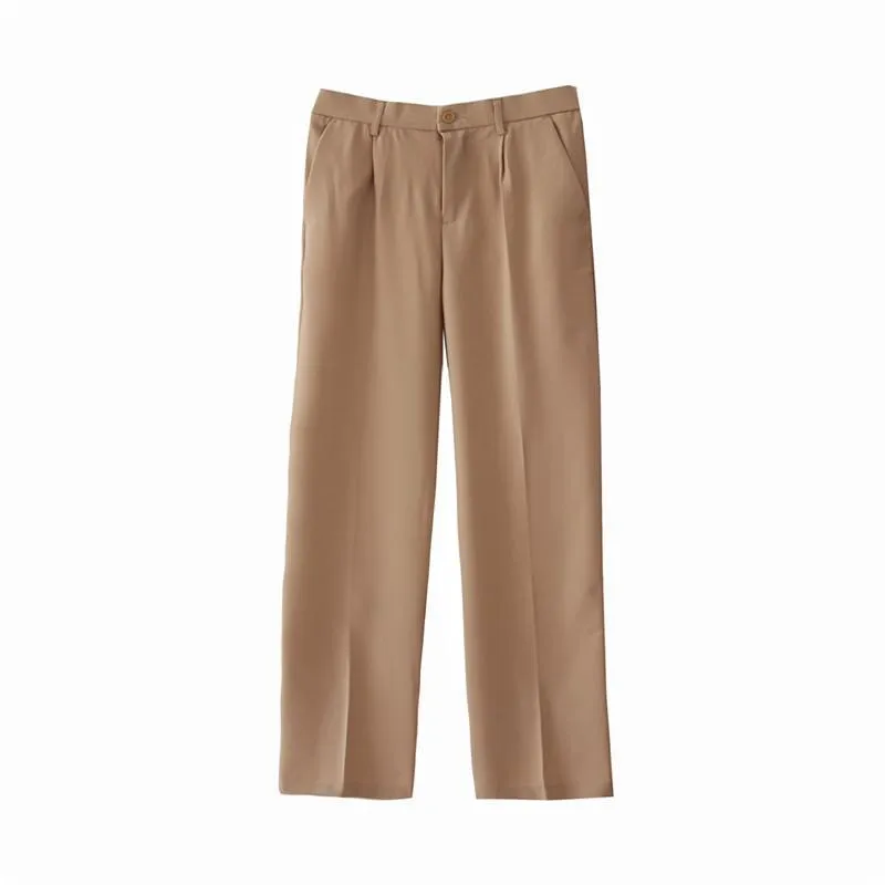 Elastic Suit Pants