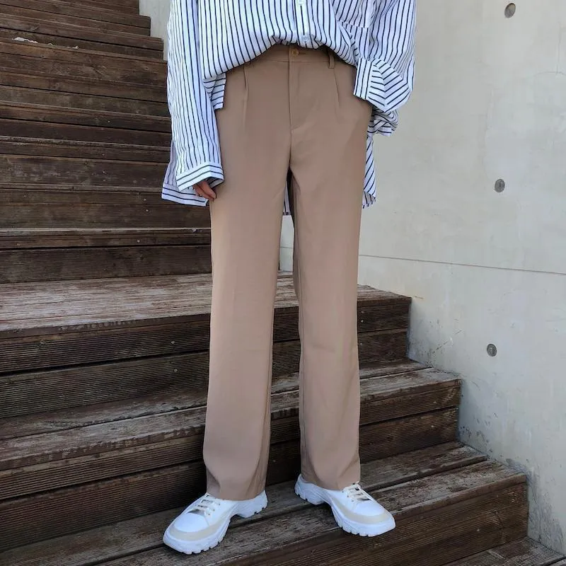 Elastic Suit Pants