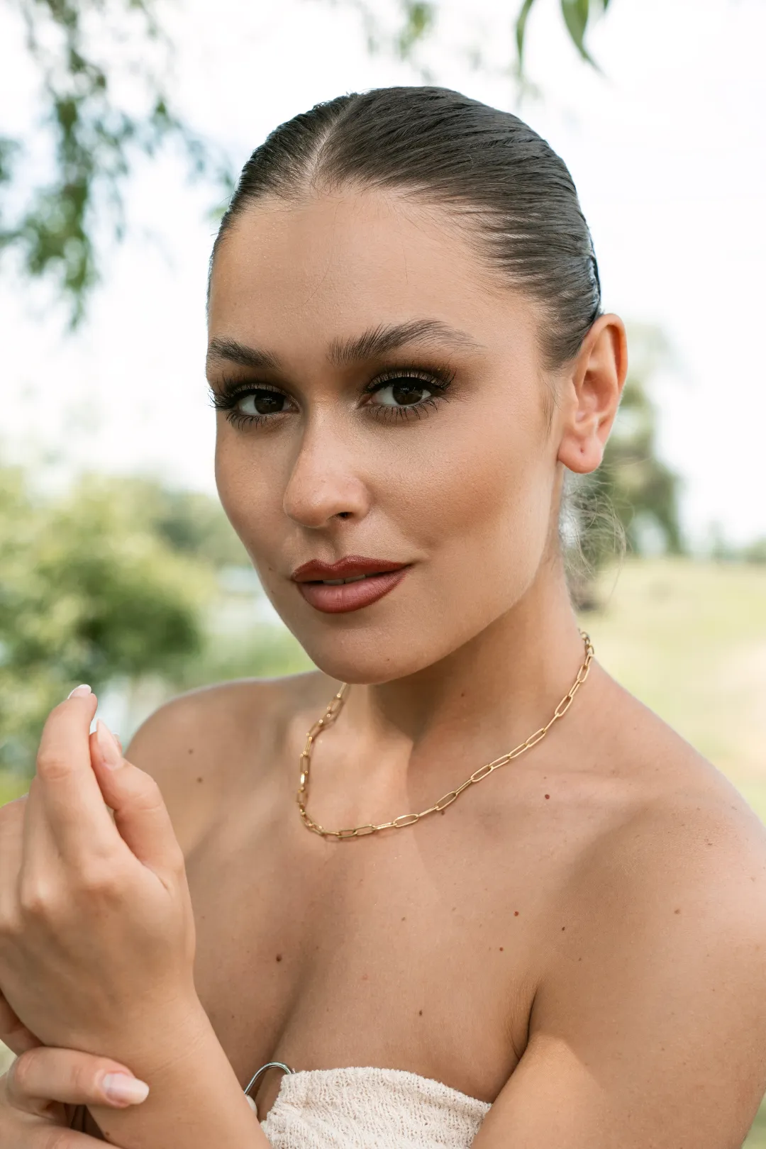 Eleanor Gold Paperclip Chain