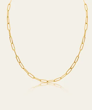 Eleanor Gold Paperclip Chain