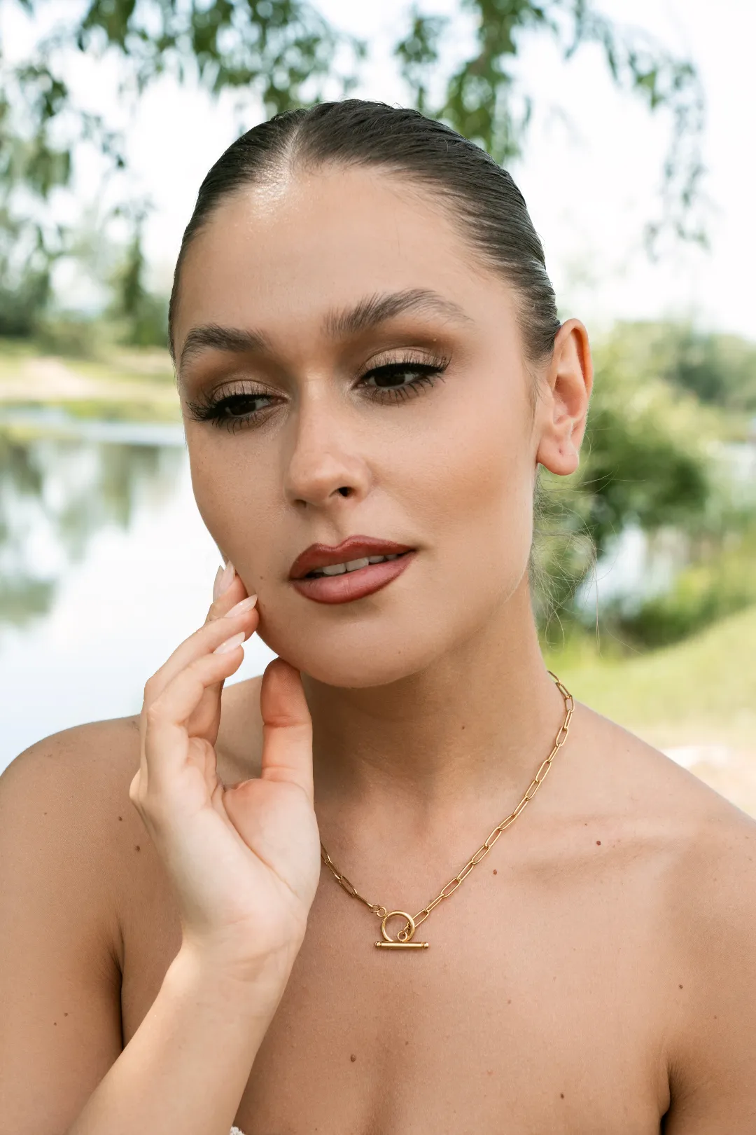 Eleanor Gold Paperclip Chain
