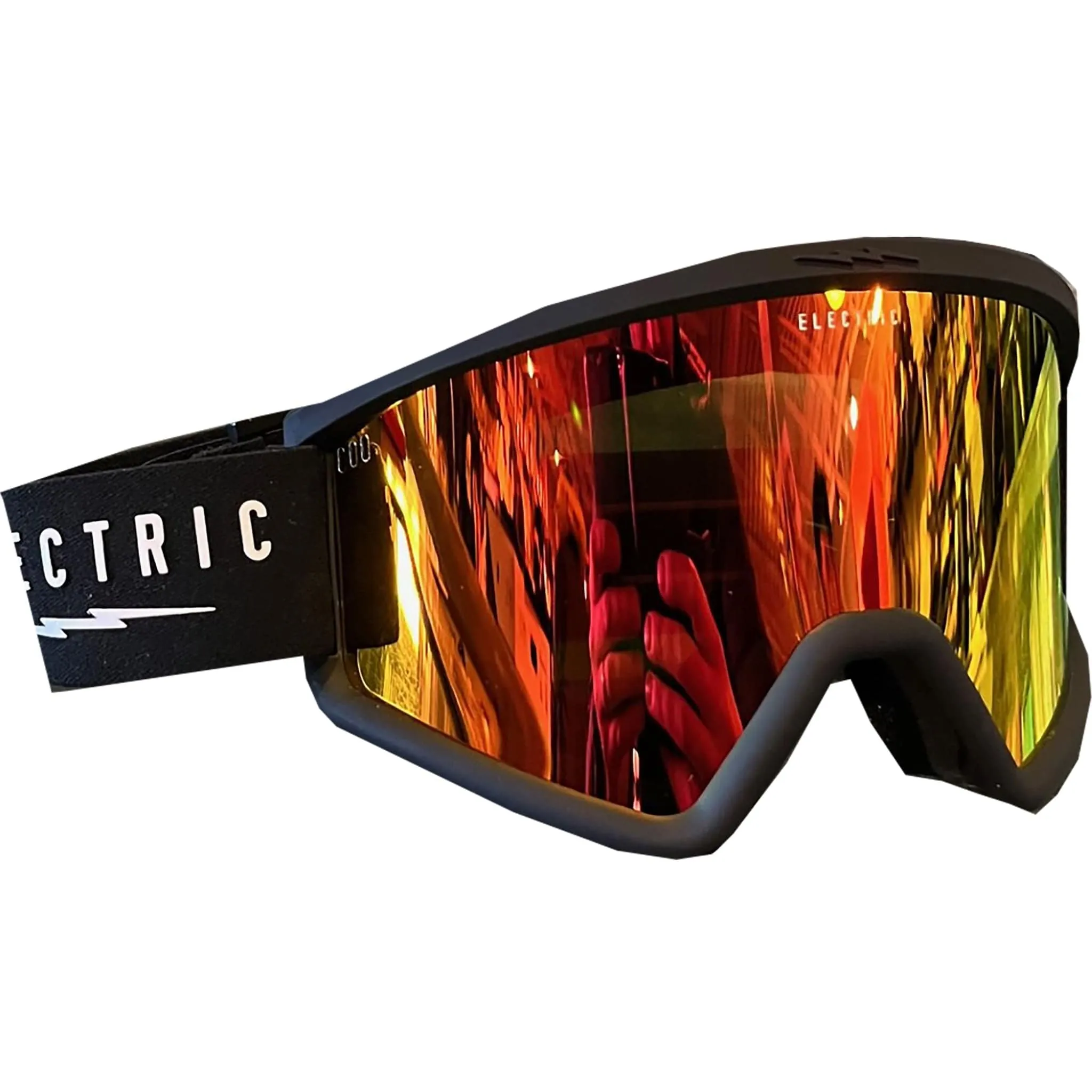 Electric X Sanction Hex Black Red Chrome