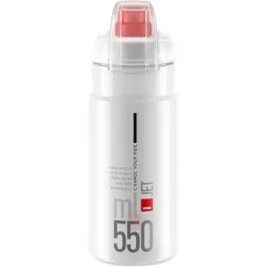 Elite Jet Biodegradable 550ml Water Bottle - Clear