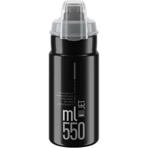 Elite Jet Biodegradable MTB 550ml Water Bottle - Black
