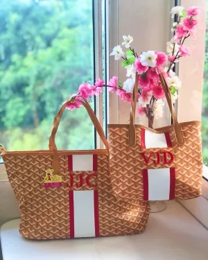 Embroidered Casual Tote