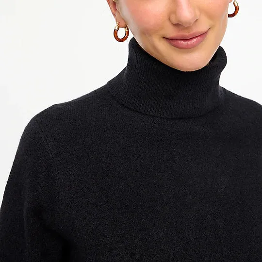 Extra-Soft Yarn Turtleneck Sweater