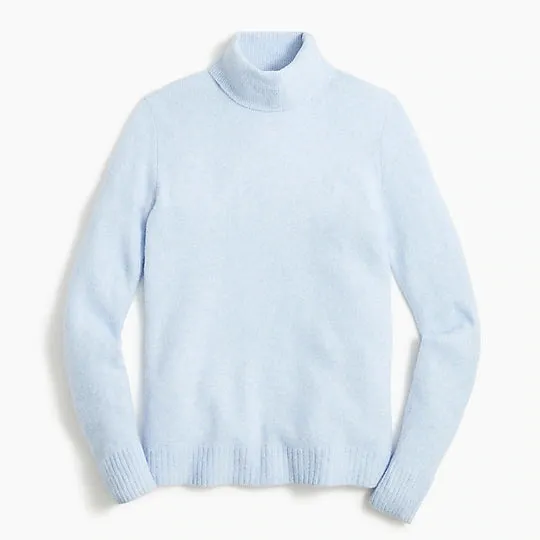Extra-Soft Yarn Turtleneck Sweater