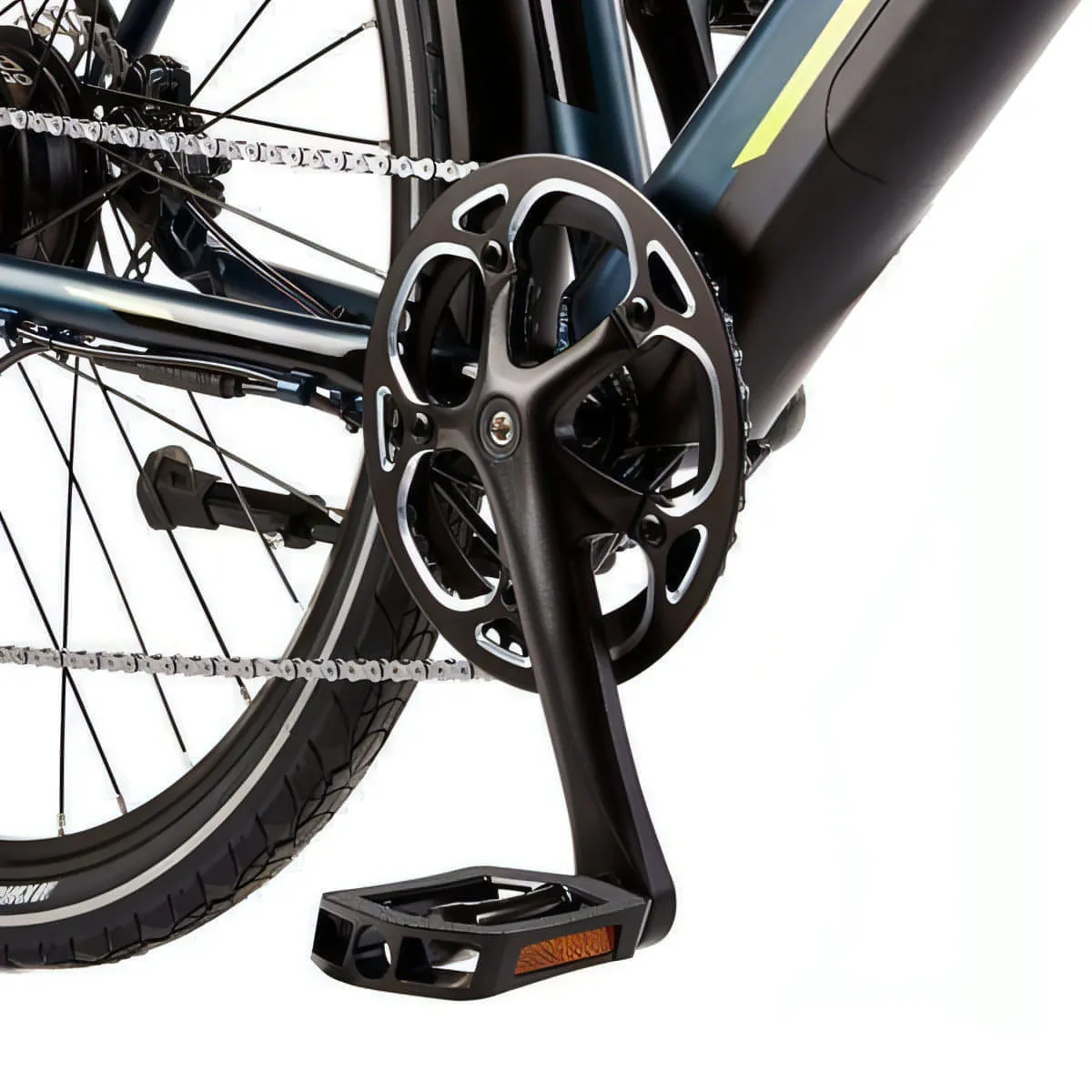 Ezego Commute INT 500Wh Electric Hybrid Bike - Green