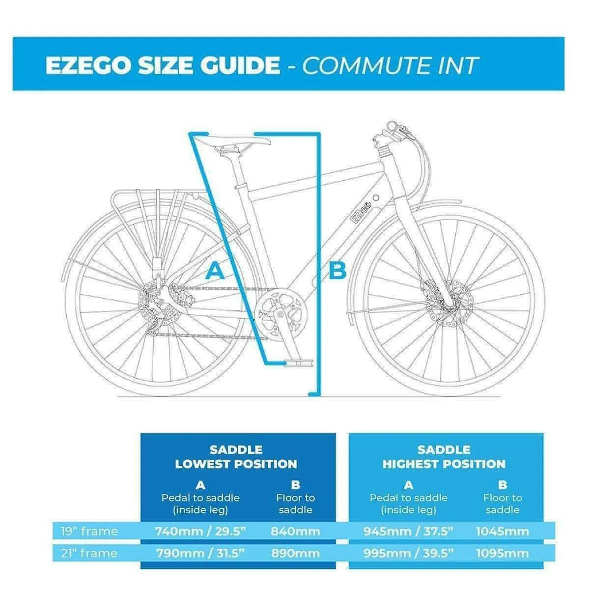 Ezego Commute INT 500Wh Electric Hybrid Bike - Green
