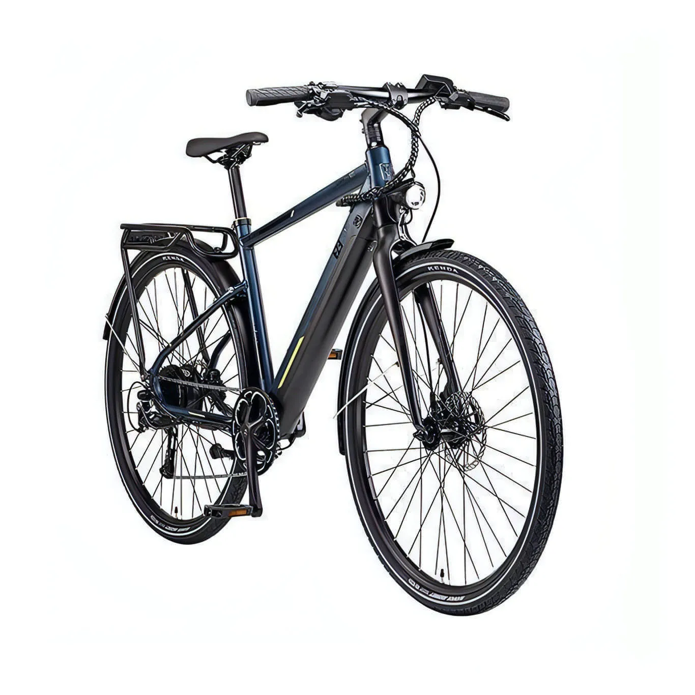 Ezego Commute INT 500Wh Electric Hybrid Bike - Green