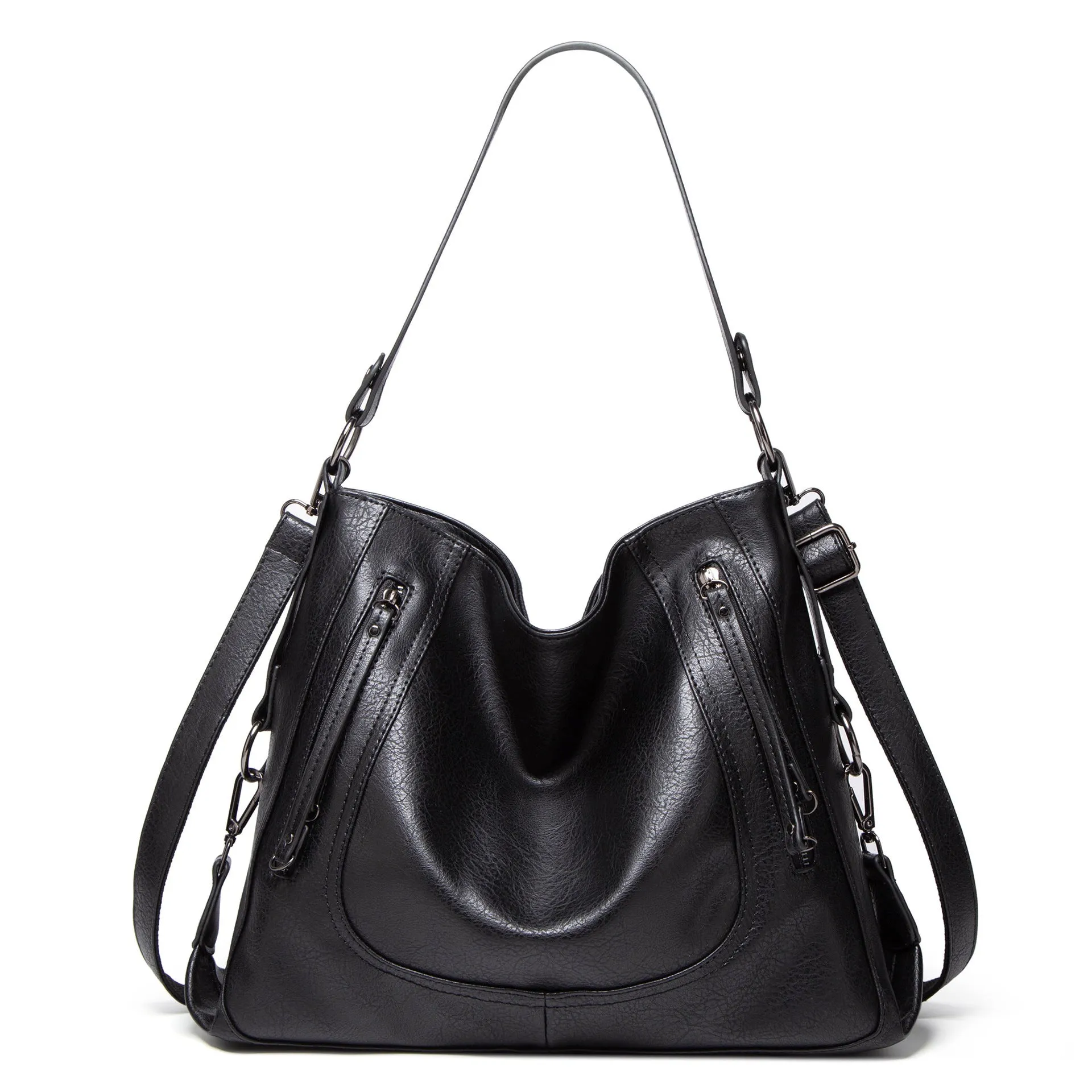 Fashion Large Capacity Totes Casual Handbag Shoulder Crossbody Retro Big Bag