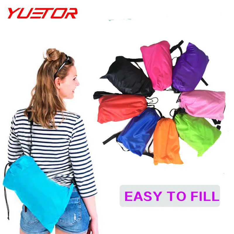 Fast Inflatable Boat Shape Lazy Air Sofa For Outdoor Camping Comfort