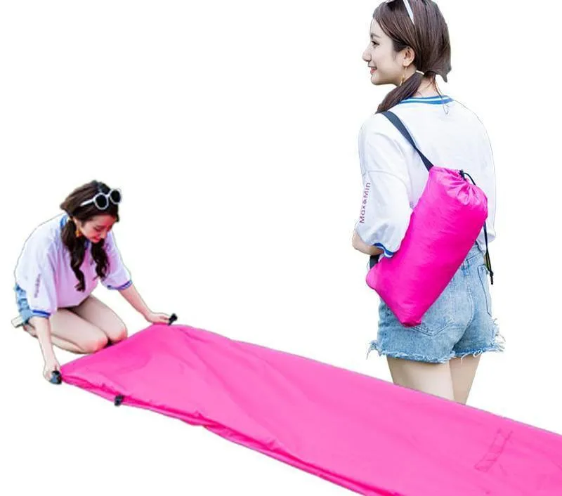 Fast Inflatable Boat Shape Lazy Air Sofa For Outdoor Camping Comfort
