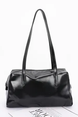 Faux Leather Sport Bag