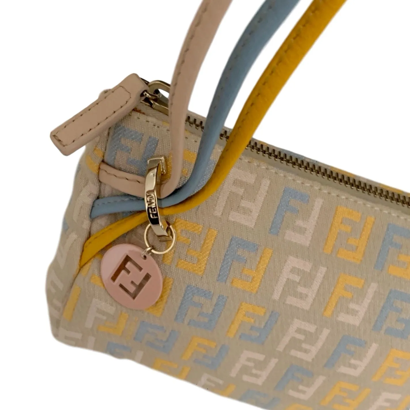 Fendi Pastel Multicolor Shoulder Bag