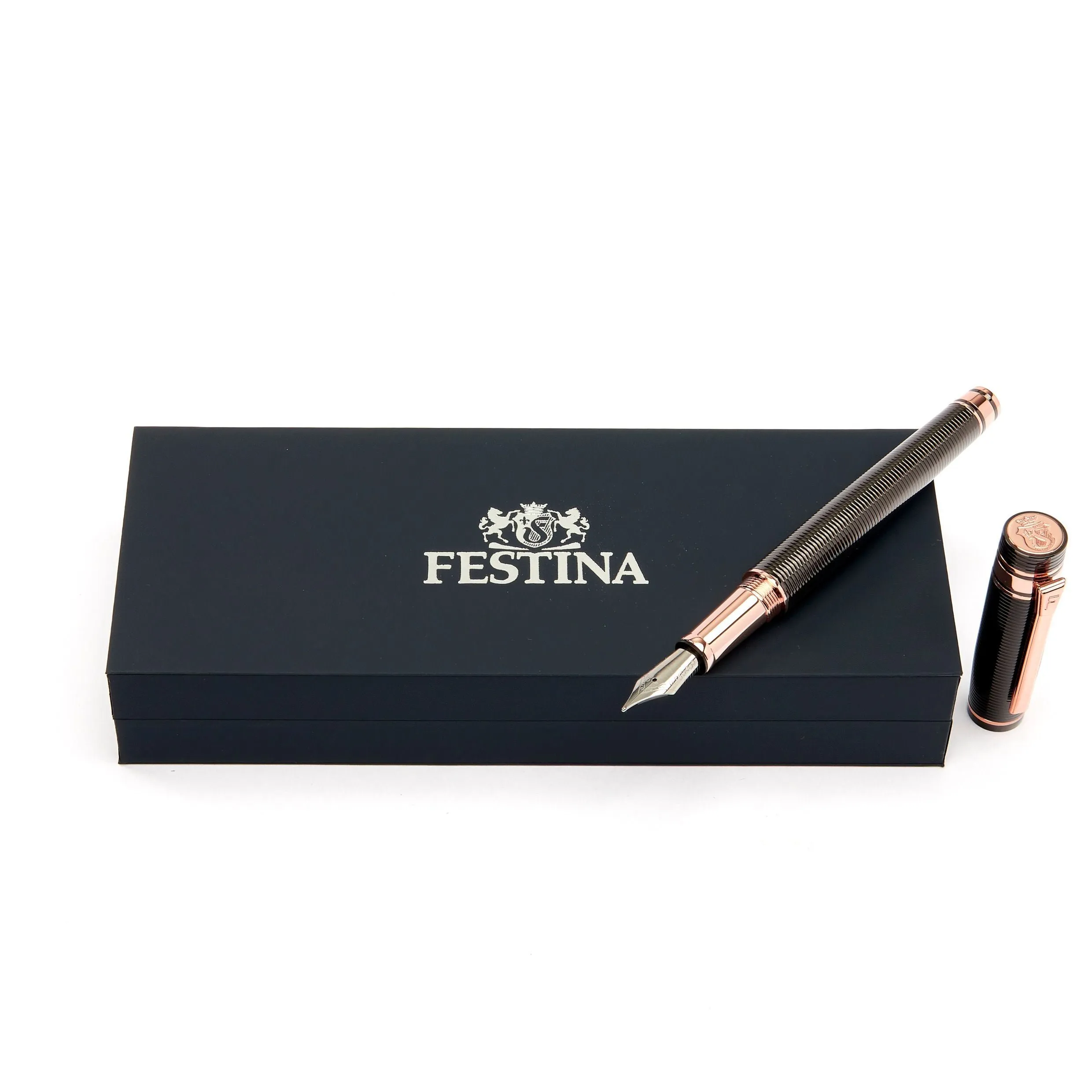 FESTINA FSH4702D - Fountain pen Bold Stripe Gun & Rosegold