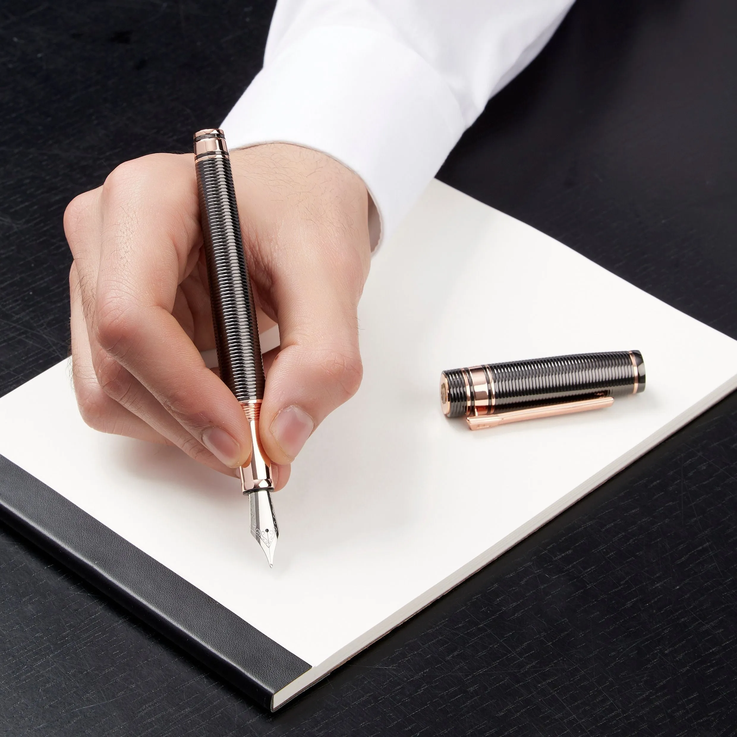 FESTINA FSH4702D - Fountain pen Bold Stripe Gun & Rosegold