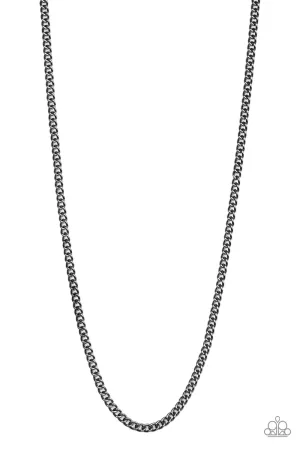 First Rule Of Fight Club Black Urban Necklace