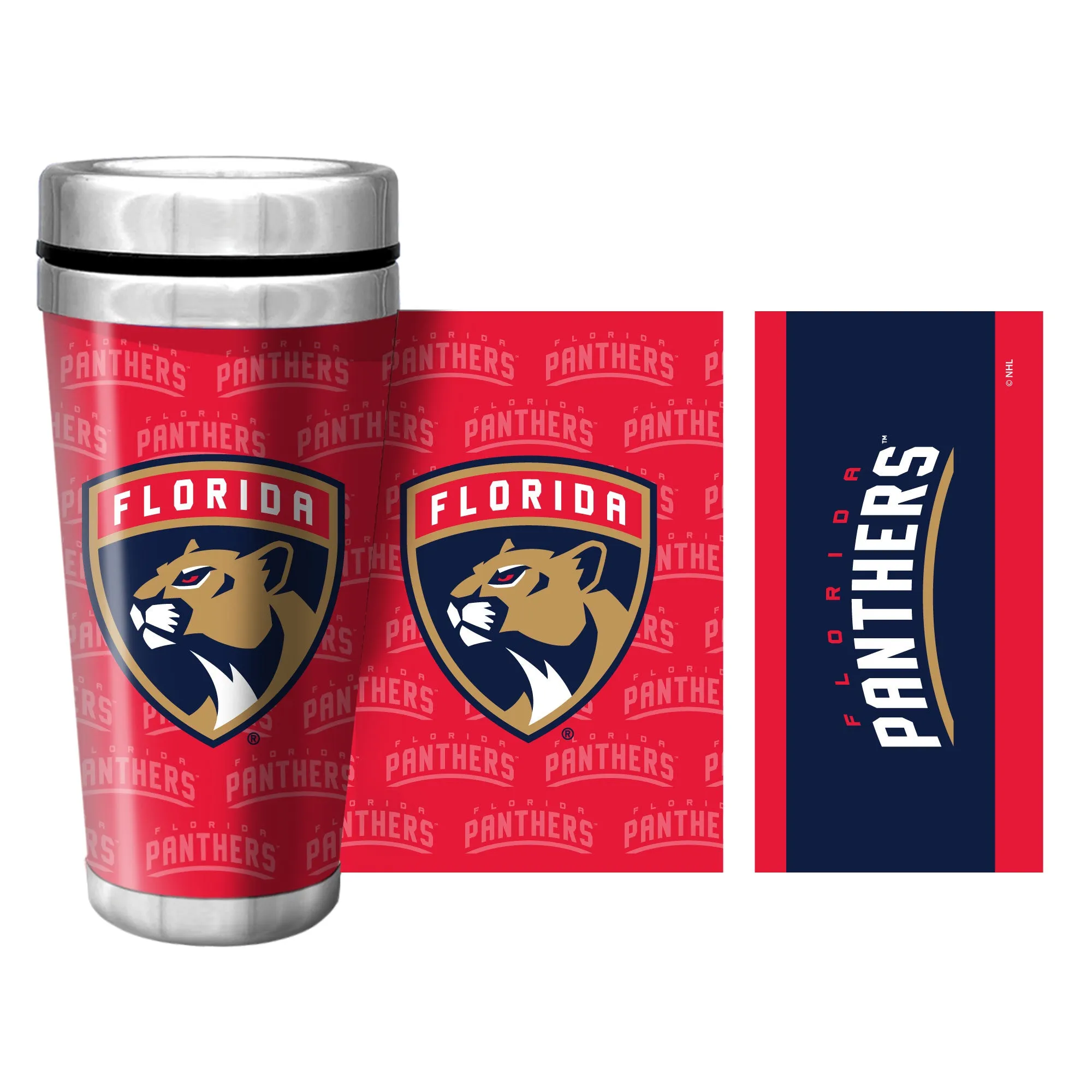 Florida Panthers Travel Mug | Wallpaper Full Wrap 16 oz.