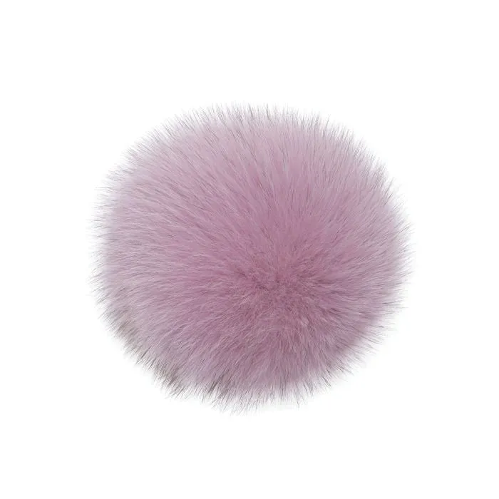 Fox-Fur Mega Pom Pom Bag Charm