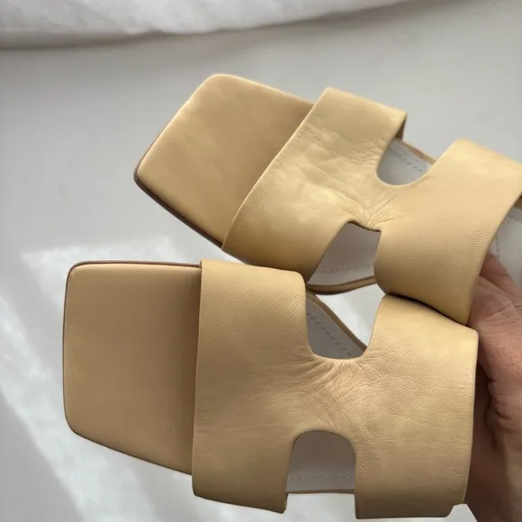 Franco Sarto Kirsi Block Heel Sandal Sz 9M